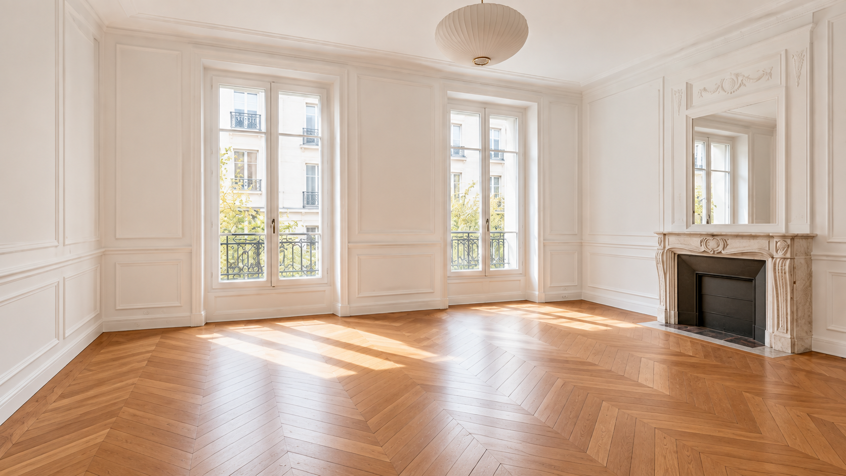 Salon dans son état actuel