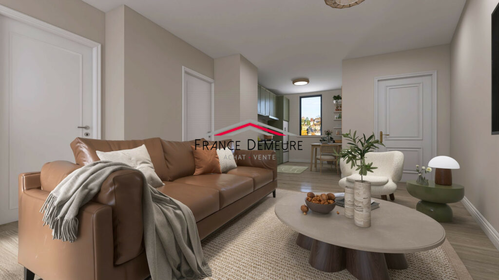 Appartement 3 pièces à vendre – Cergy (95000), 61.44m²