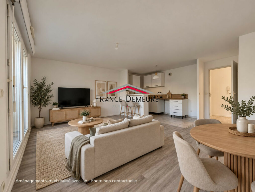 Appartement 2 pièces à vendre – Franconville (95130), 52.96m²